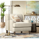 Adjustable Swing-Arm Pharmacy-Style Floor Lamp