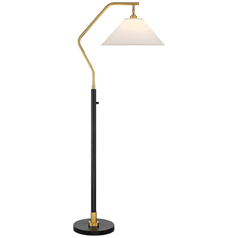 Chairside Arc Floor Lamp with Dimmer