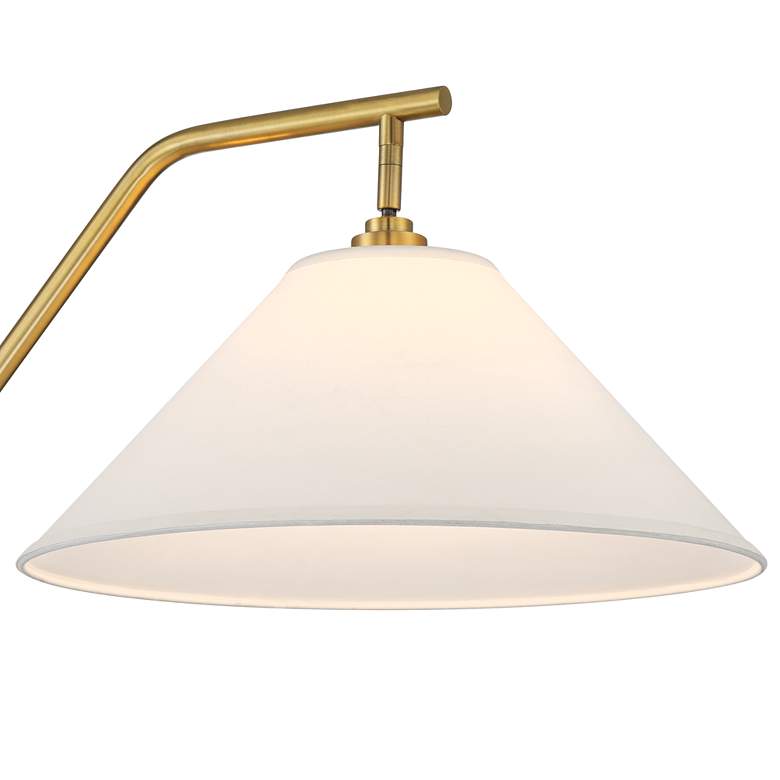 Chairside Arc Floor Lamp with Dimmer