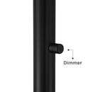 Chairside Arc Floor Lamp with Dimmer