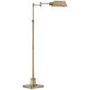 Adjustable Swing-Arm Pharmacy-Style Floor Lamp